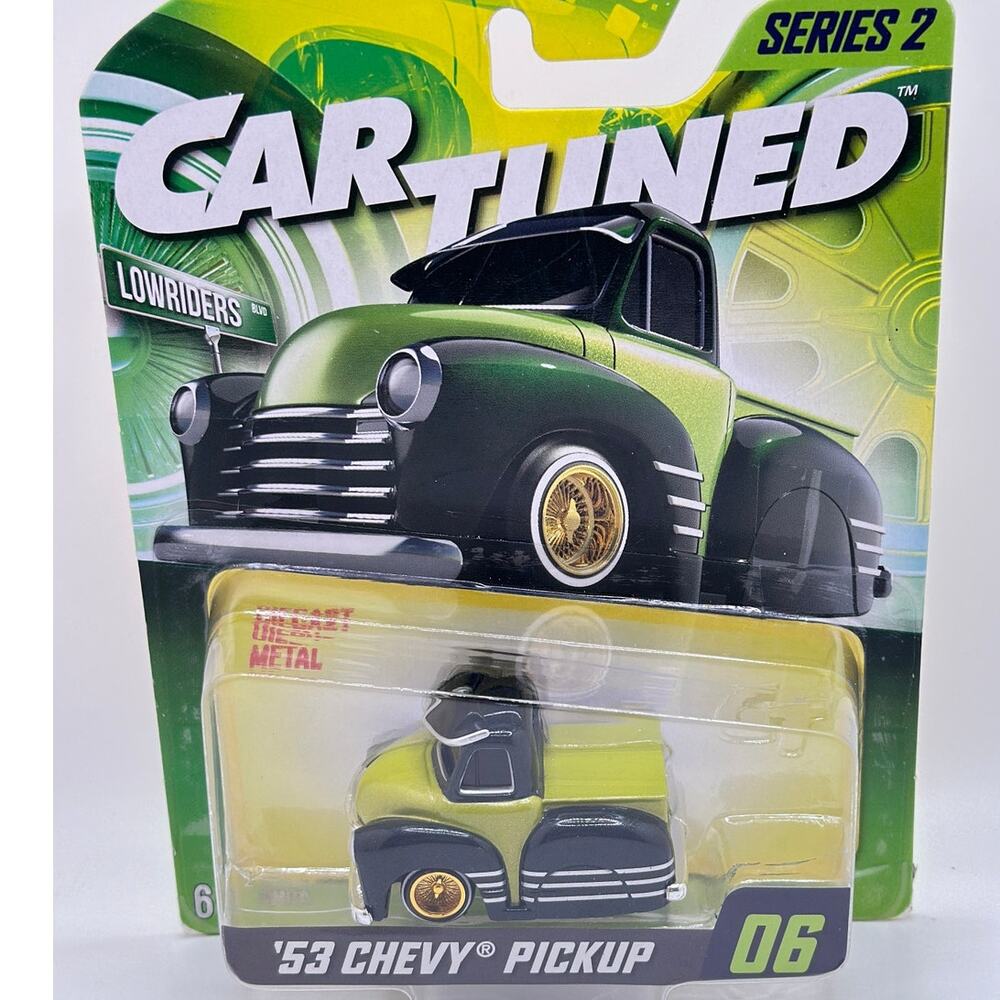 Car Tuned Series 1 1953 Chevy Pickup #06 Green